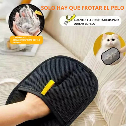 Guante Quitapelos para Mascotas