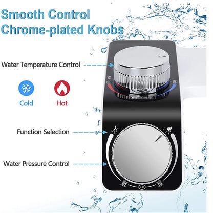 Bidé para Inodoro con Agua Fría y Caliente
